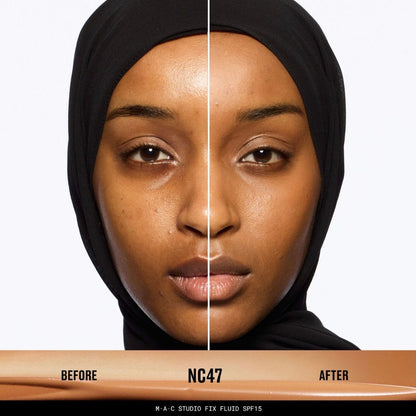 MAC COSMETICS | Studio Fix Fluid SPF 24HR Soft-Matte Foundation
