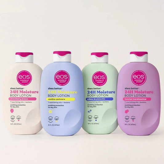 EOS Body Lotion | Vanilla, Pistachio, Strawberry & Toasted Marshmallow Body Lotion