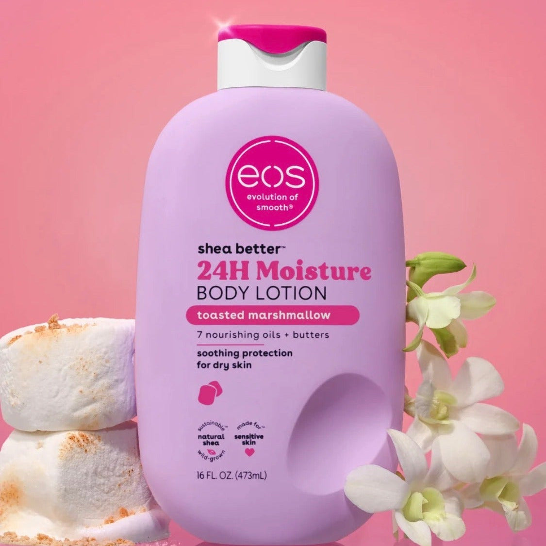 EOS Body Lotion | Vanilla, Pistachio, Strawberry & Toasted Marshmallow Body Lotion