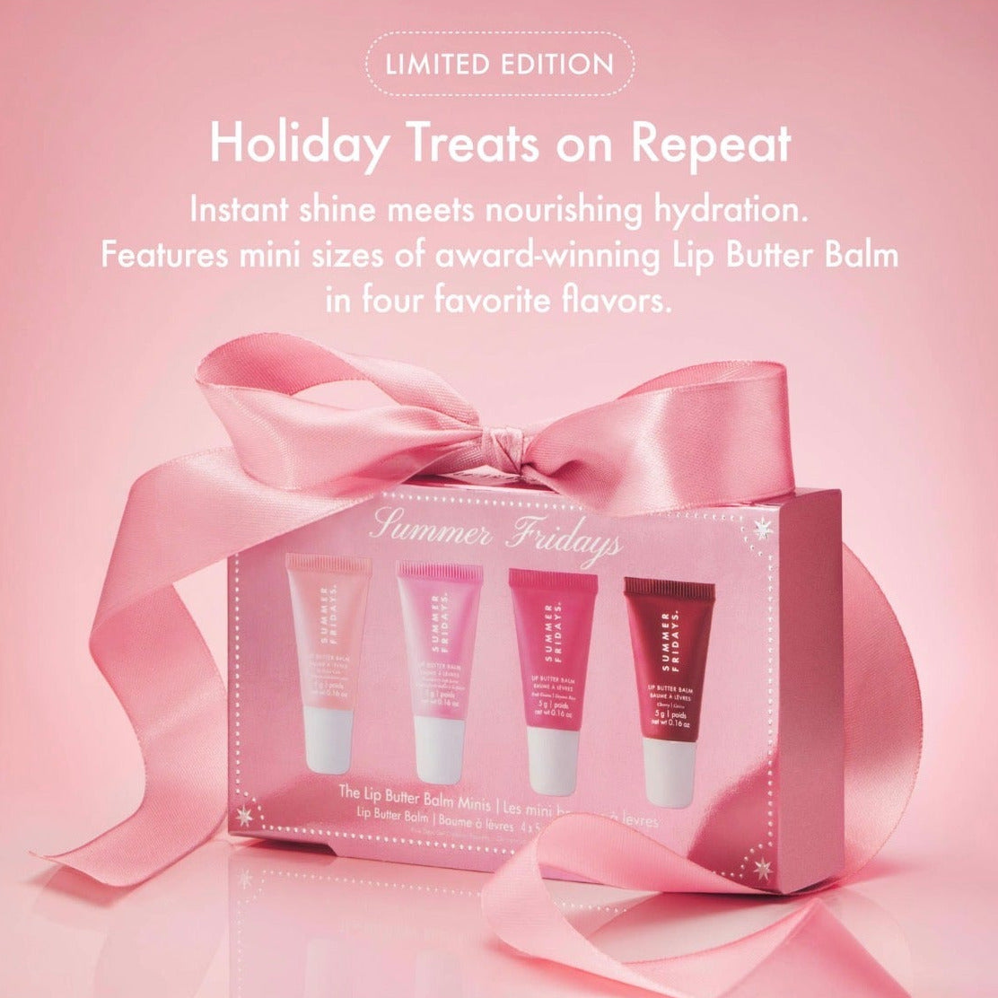 SUMMER FRIDAYS | The Lip Butter Balm Minis - Pink Set
