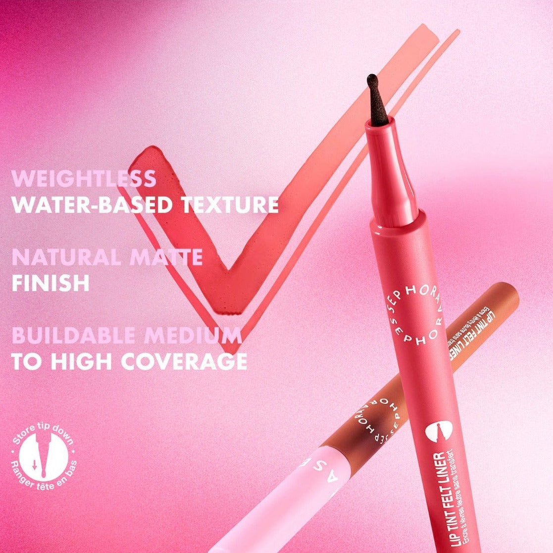 SEPHORA COLLECTION | Lip Tint & Lip Stain Liner