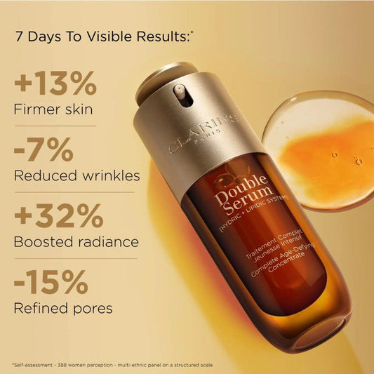 CLARINS | Double Serum To Firm, Boost Radiance & Refine Pores