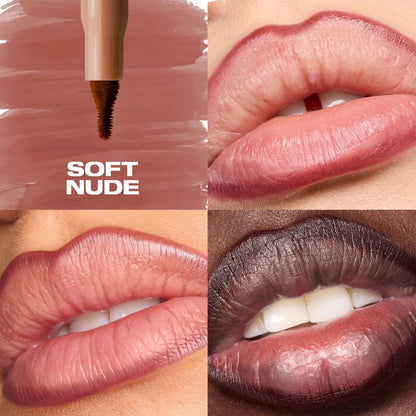 HUDA BEAUTY | Blushed Nudes Lip & Cheek Gift Set