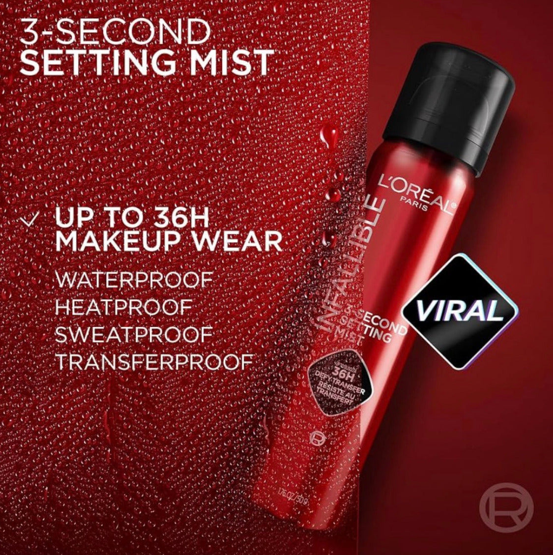 L'OREAL Paris | Infallible 3-Second Setting Spray