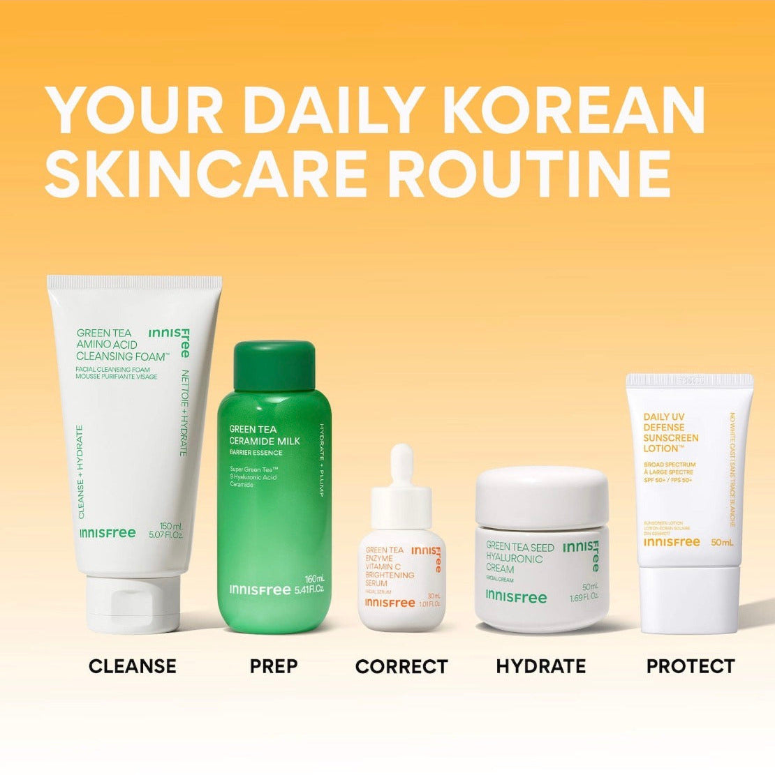 INNISFREE | Daily UV Defense Korean Sunscreen Lotion SPF 50+