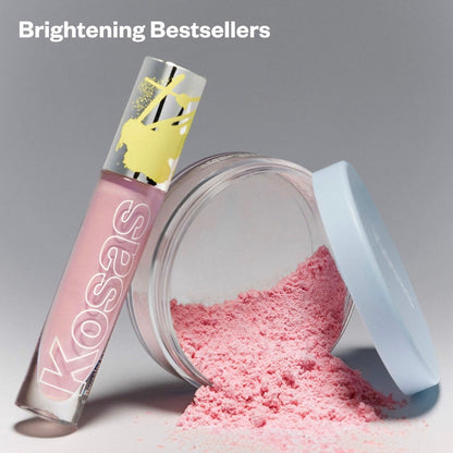 KOSAS | Brighten & Blur Set - Colour Corrector + Loose Setting Powder Face Set