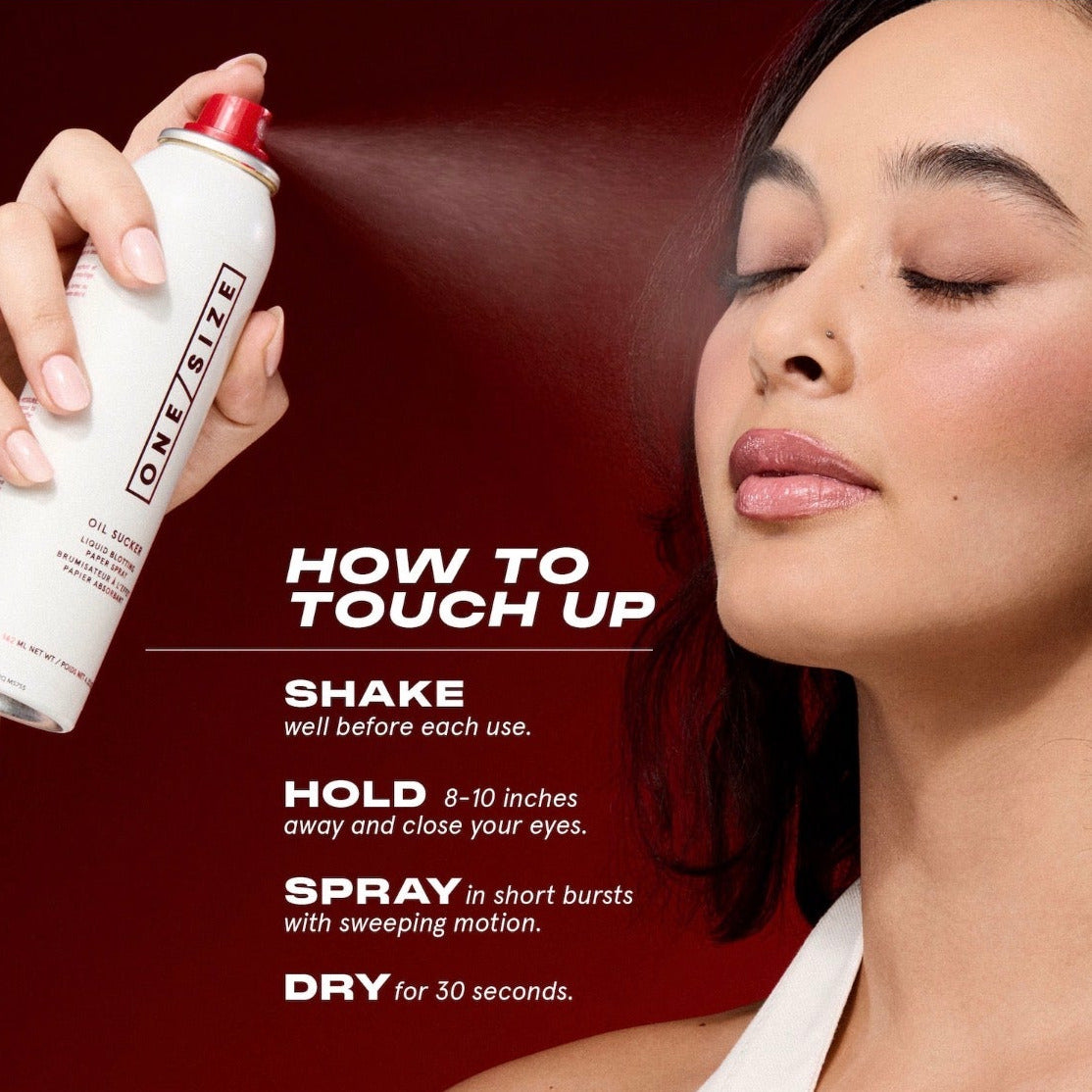 ONE/SIZE BY PATRICK STARRR | Oil Sucker Touch Up Setting Spray