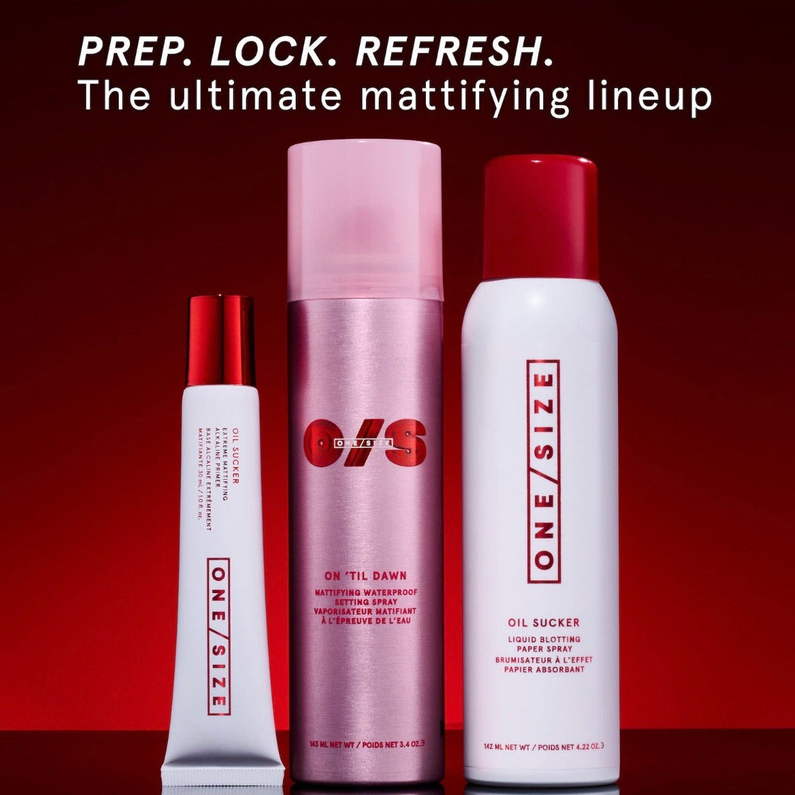 ONE/SIZE BY PATRICK STARRR | Oil Sucker Touch Up Setting Spray