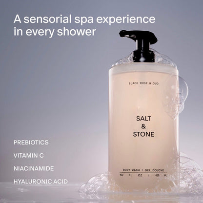 SALT & STONE | Black Rose & Oud Skin Softening Body Wash