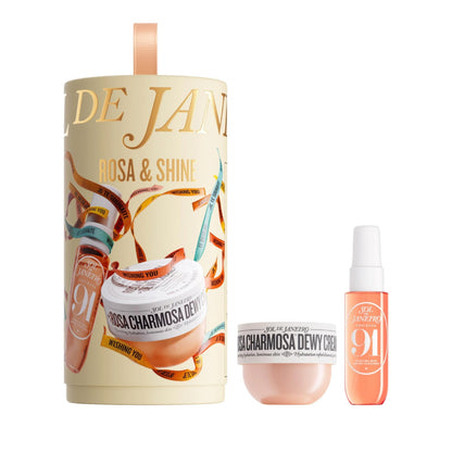 SOL DE JANEIRO | Rosa & Shine Dewy Body Cream & Floral Gourmand Fragrance Duo