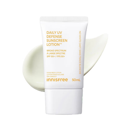 INNISFREE | Daily UV Defense Korean Sunscreen Lotion SPF 50+