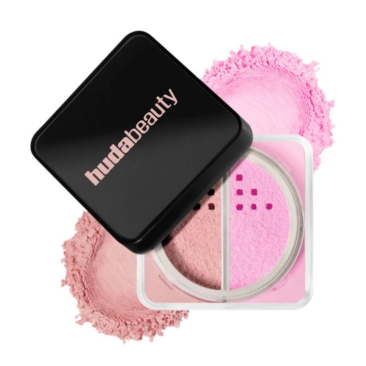 HUDA BEAUTY | Easy Bake Loose Powder Brightening + Correcting Duo