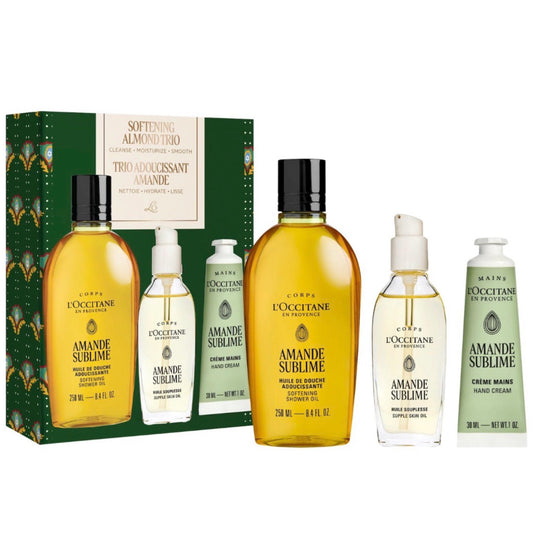 L'OCCITANE | Softening Almond Cleanse & Moisturize Gift Set