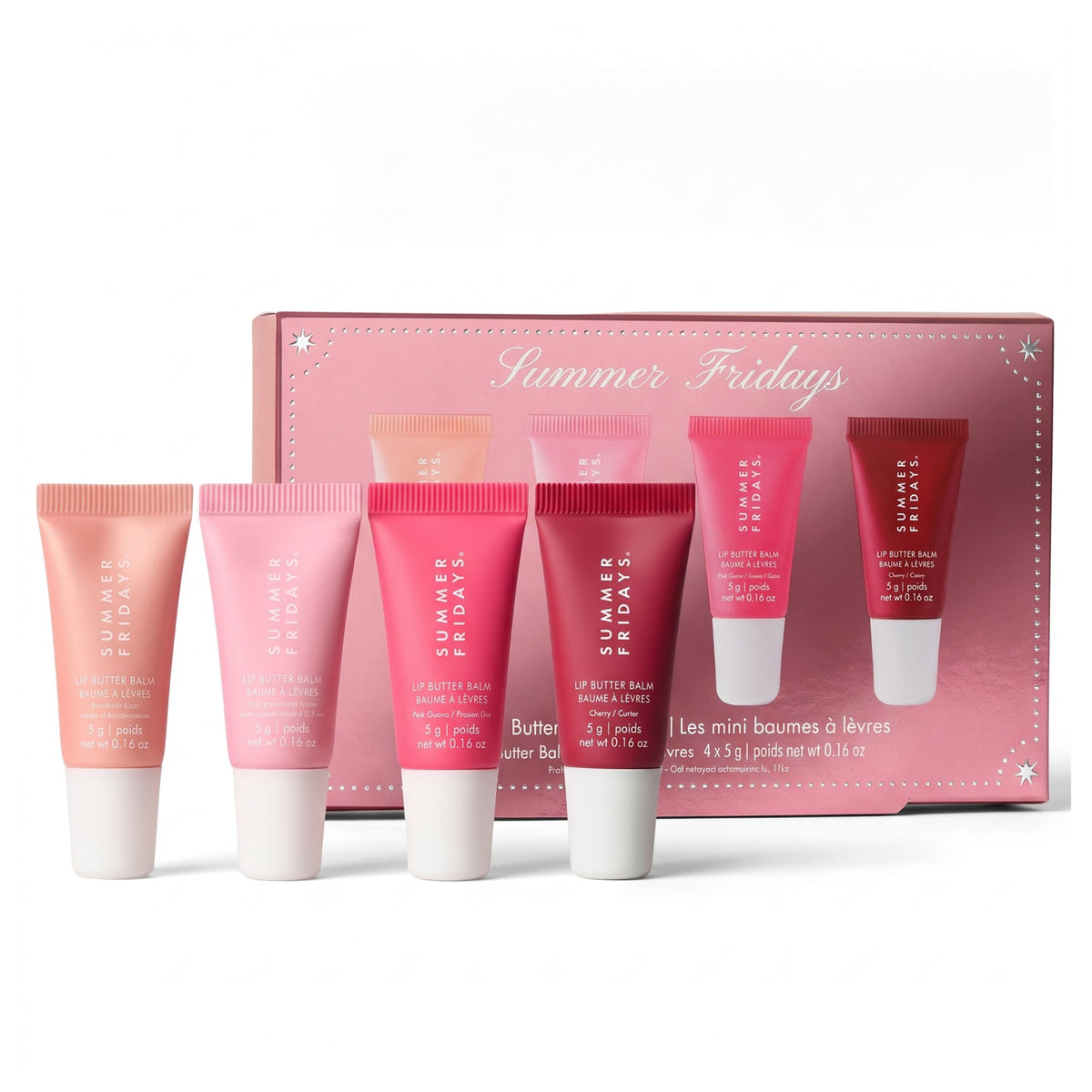 SUMMER FRIDAYS | The Lip Butter Balm Minis - Pink Set